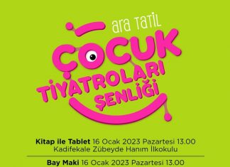 ÇOCUK TİYATROLARI ŞENLİĞİ BAŞLIYOR