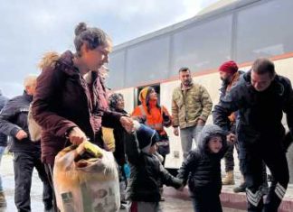AFET BÖLGESİNDEN GELEN VATANDAŞLARIMIZ