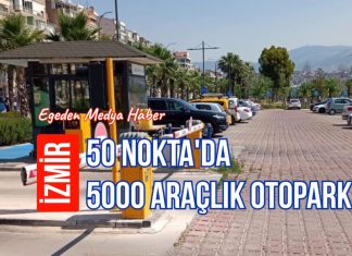 50 NOKTA’DA 5000 ARAÇLIK OTOPARK