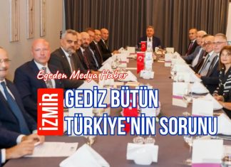 GEDİZ NEHRİ KURTARILMALI