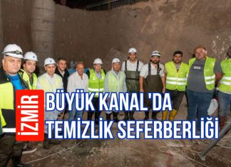 BÜYÜK KANAL TEMİZLENİYOR