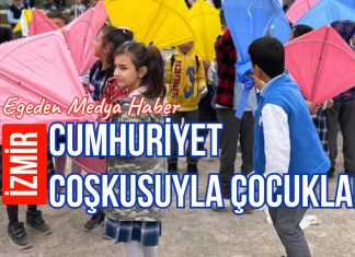 CUMHURİYET COŞKUSU İZMİR’İ SARDI