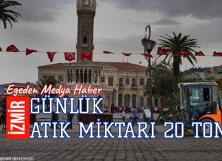 GÜNDE 20 TON’A YAKIN ATIK TOPLANIYOR