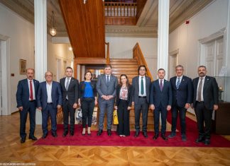 İL BAŞKANLARI CEMİL TUGAY’I ZİYARET ETTİ
