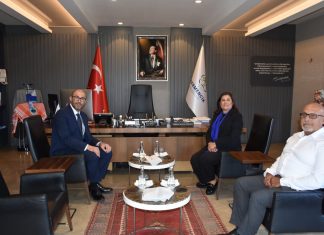 BAŞKAN ÇERÇİOĞLU’NDAN, BAŞKAN ZENCİRCİ’YE HAYIRLI OLSUN ZİYARETİ