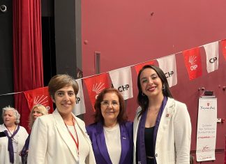 CHP AYDIN KADIN KOLLARI BAŞKANI YENİDEN AYŞE ÖZDEMİR