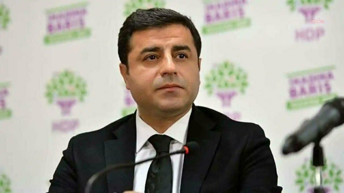 SELAHATTİN DEMİRTAŞ AÇIKLAMASININ TAMAMI