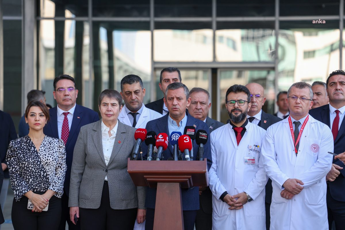 Özgür Özel, TUSAŞ terör saldırısında yaralananları hastanede ziyaret etti…