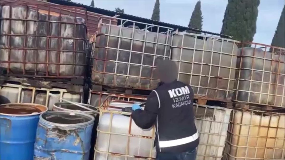 İzmir’de 10 milyon liralık karışımlı akaryakıt ele geçirildi