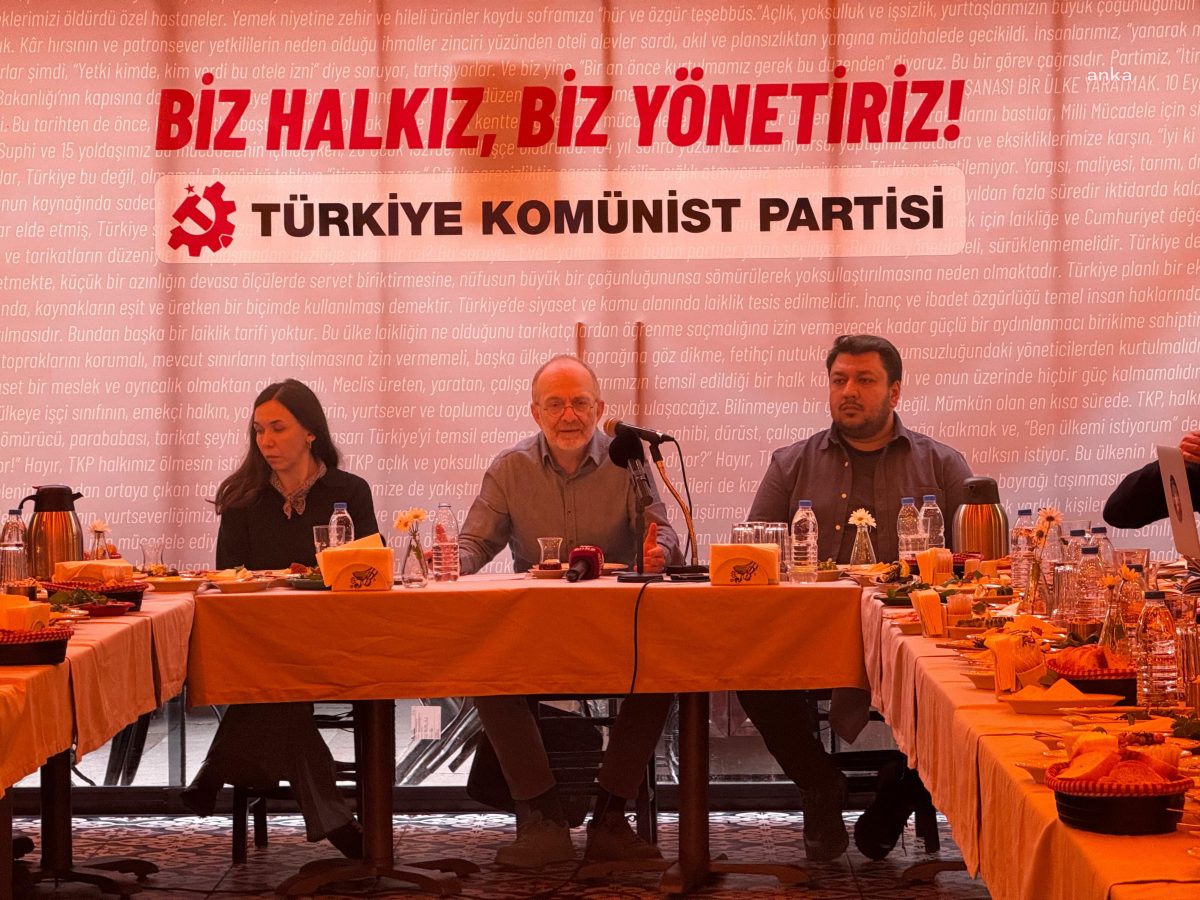 TKP GENEL SEKRETERİ KEMAL OKUYAN AÇIKLAMA YAPTI