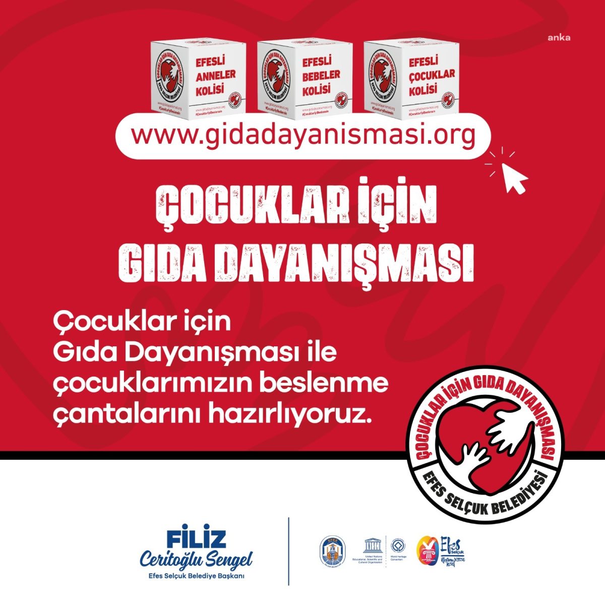 Efes Selçuk’ta öğrencilere yönelik gıda desteği sürüyor
