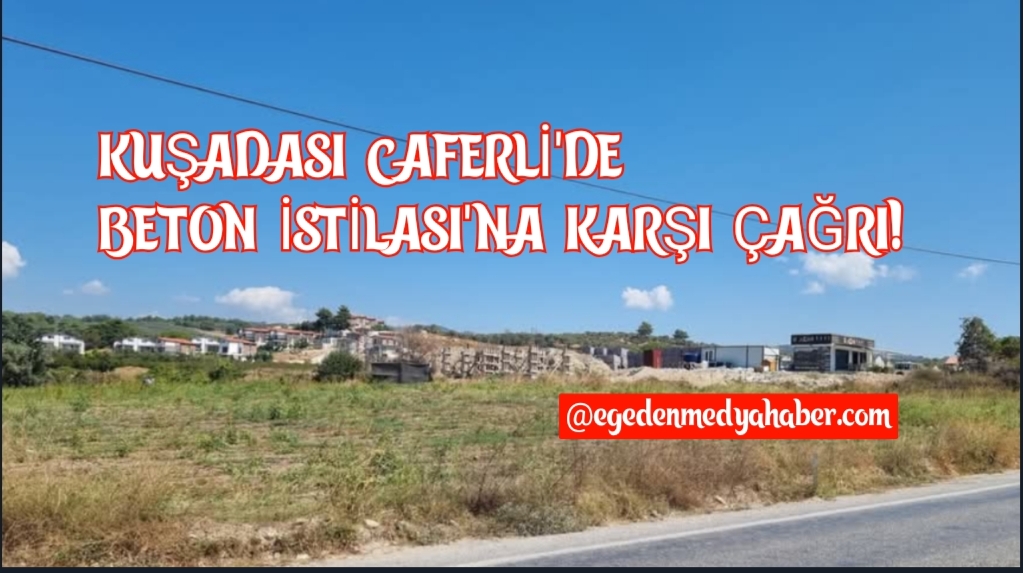 Caferli’de Beton İstilası: Doğaya ve Halkın Geleceğine Büyük Tehdit