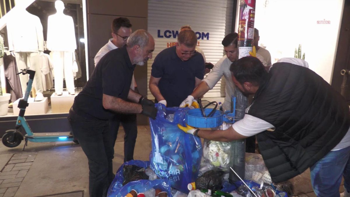 Çöpleri topladıktan sonra rahat uyudum