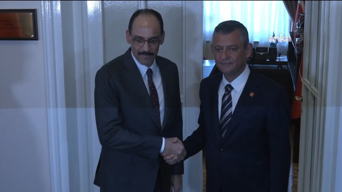 İbrahim Kalın, Özgür Özel ile görüştü