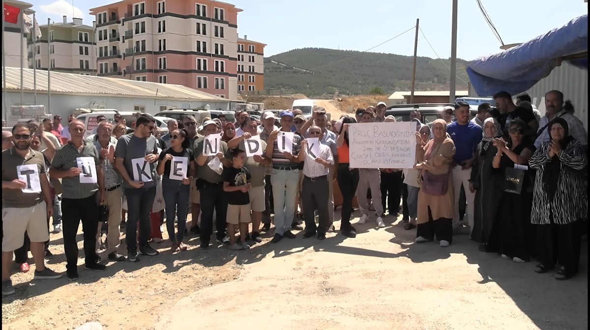 TOKİ Aliağa’da sözleşme mağduriyeti…
