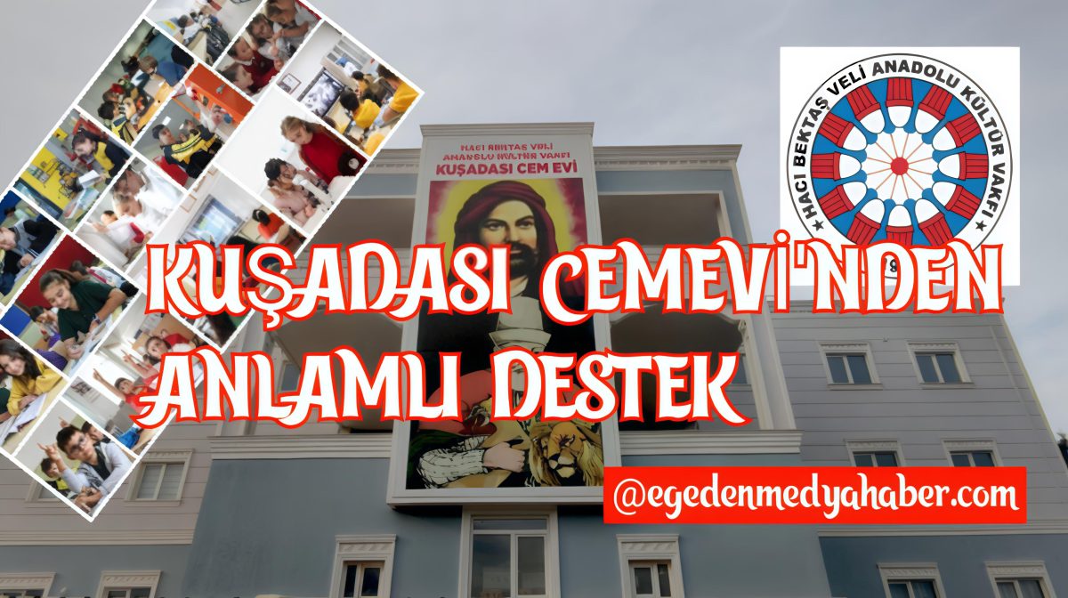 Kuşadası Cemevi’nden Anlamlı Destek