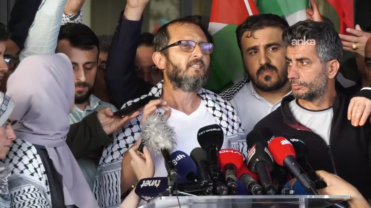 Küresel Sumud Filosunda yer alan 137 kişi İstanbul’a geldi…