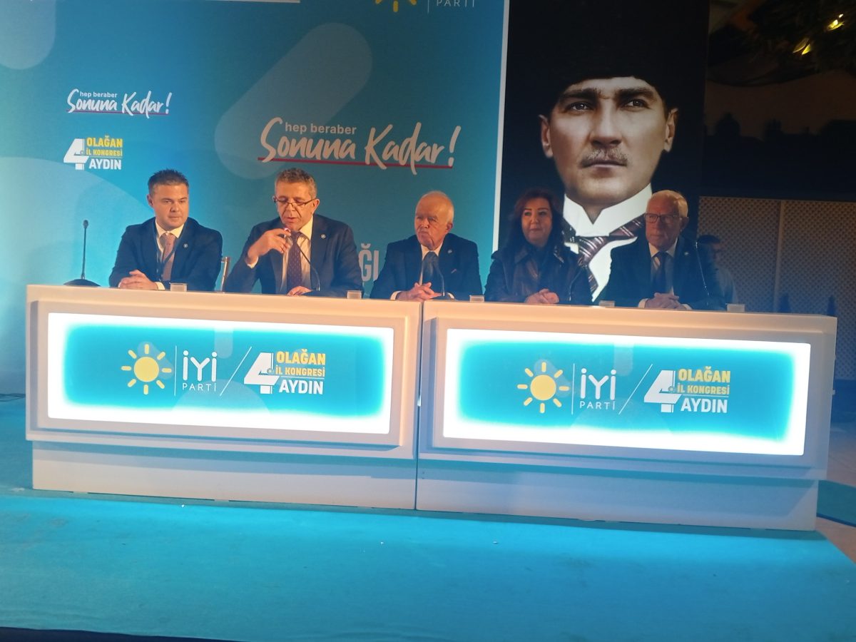 Müsavat Dervişoğlu Aydın’da: İYİ Parti Aydın 4. İl Kongresi Akarsu Park’ta Yapıldı