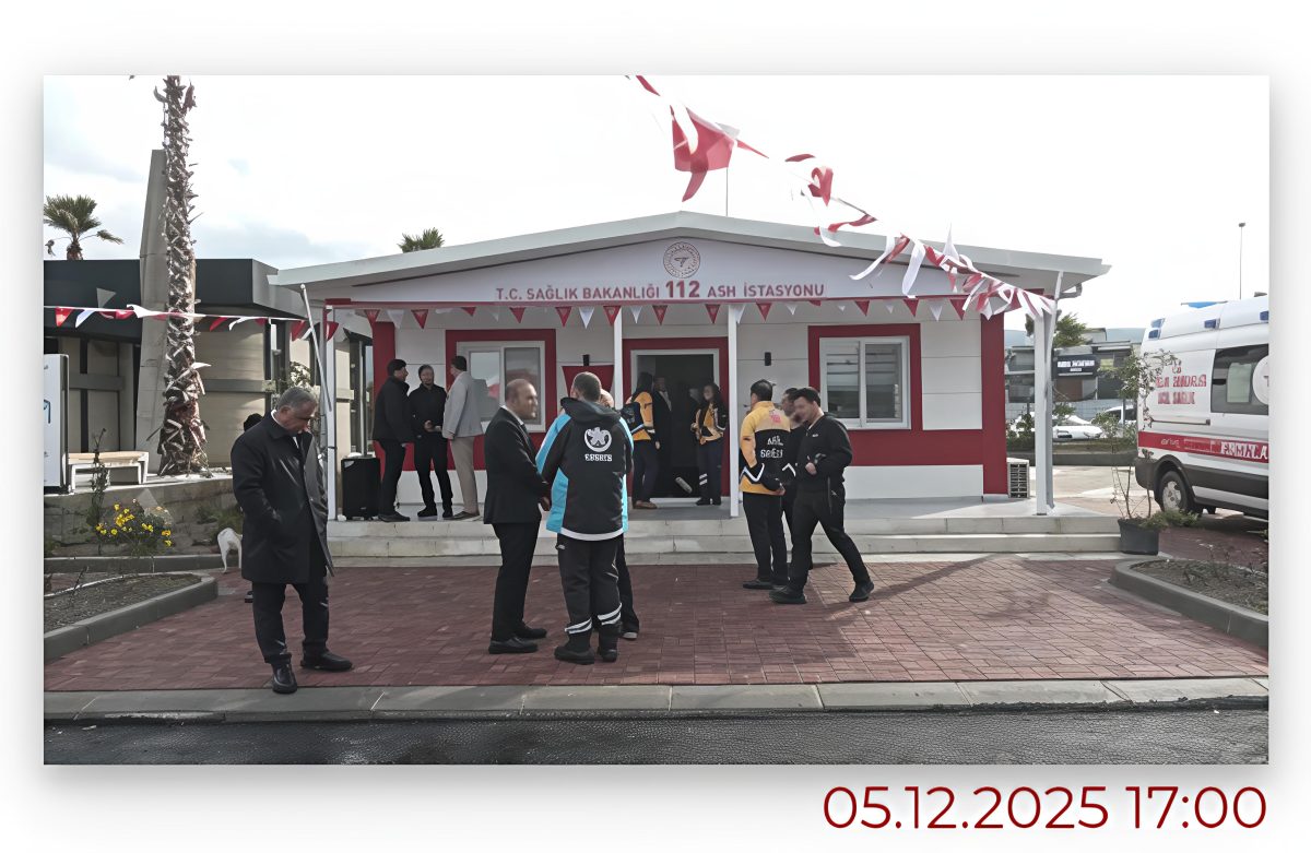 Güzelbahçe’de 112 istasyonu ve 3D teknolojiyle inşa edilen cami hizmete açıldı