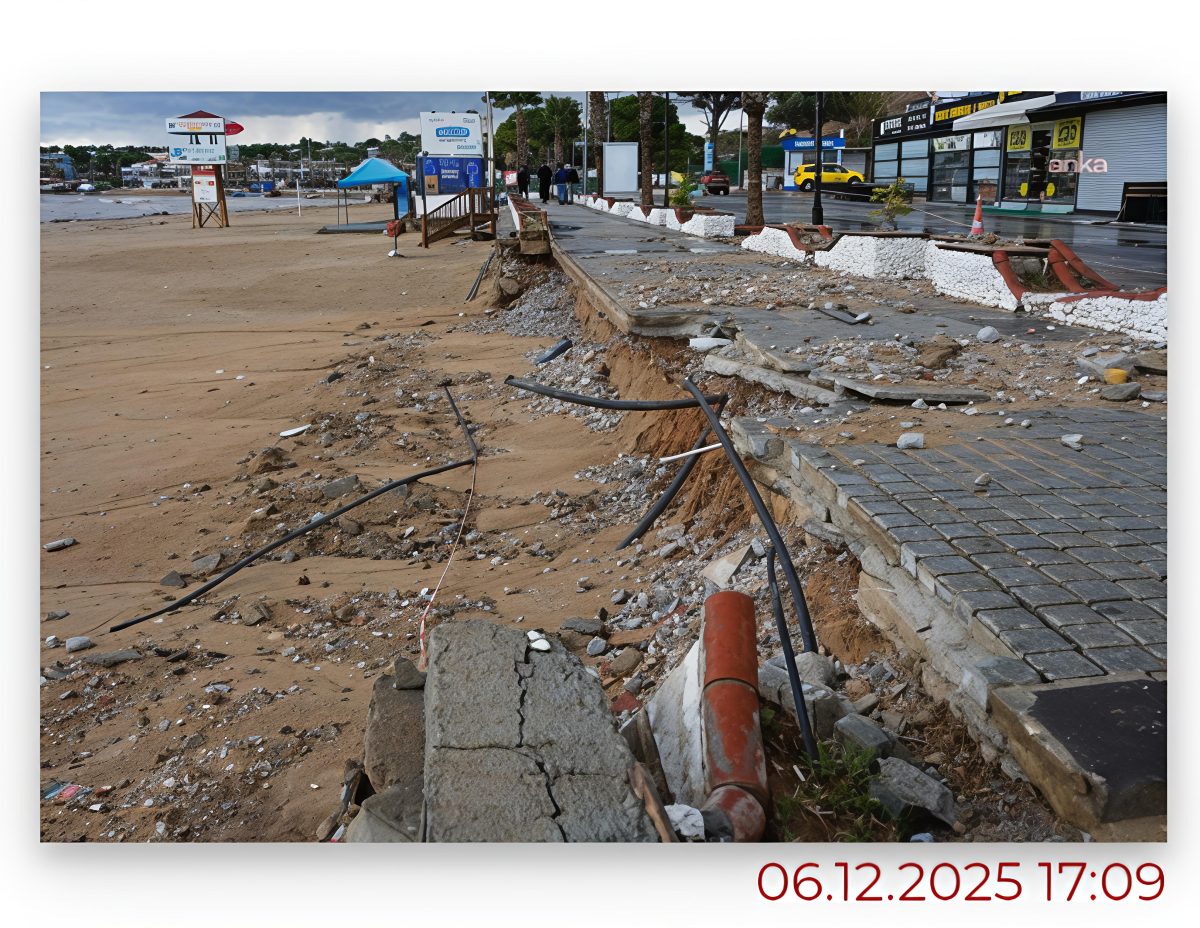 DİDİM ALTINKUM YOĞUN YAĞIŞTA HASAR GÖRDÜ!