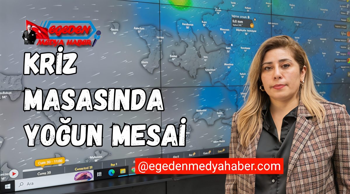 İzmir’de yağış sonrası hasar tespit ve müdahale çalışmaları devam ediyor