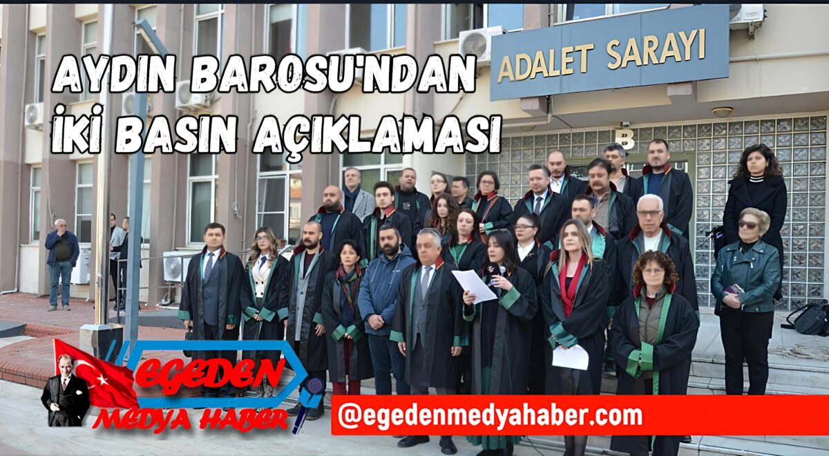 Aydın Barosu’ndan Kadın Cinayetleri ve Şüpheli Ölümler İçin Sert Çağrı