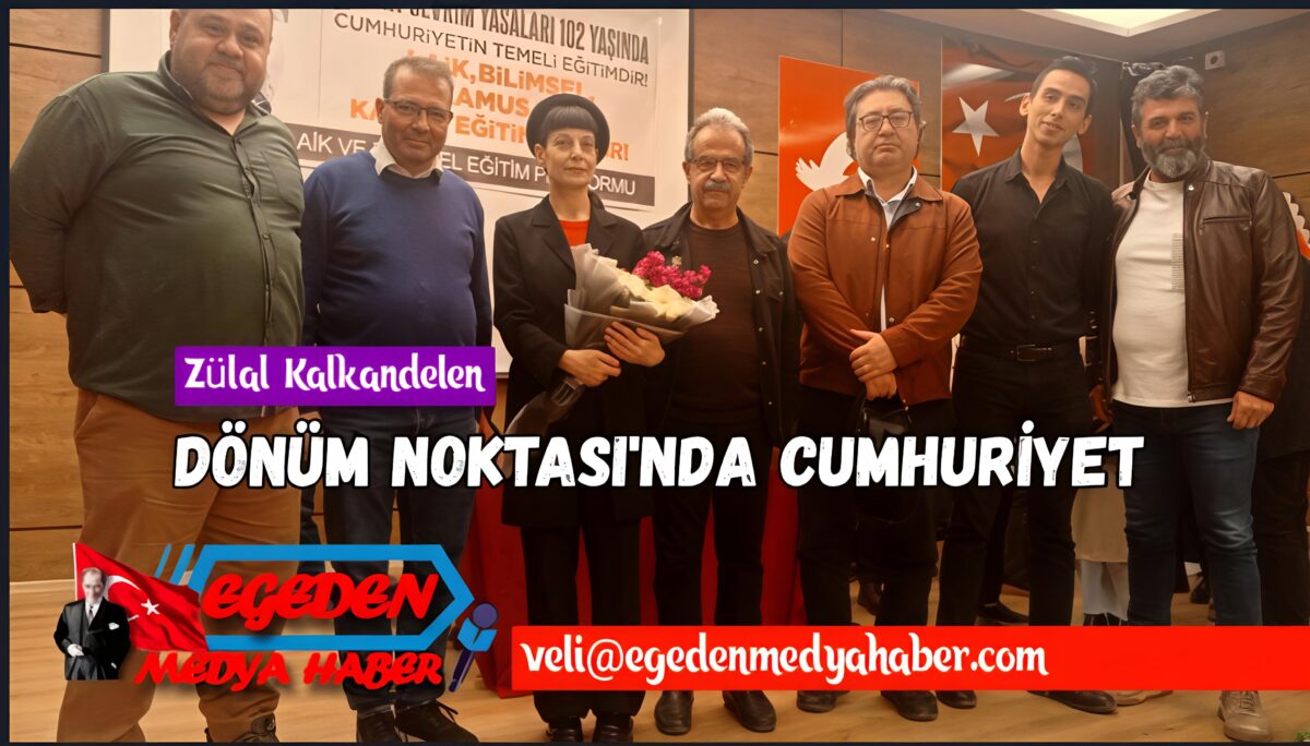 LABEP’ten “Dönüm Noktasında Cumhuriyet” Söyleşisi: Zülal Kalkandelen Kuşadası’nda Okurlarıyla Buluştu