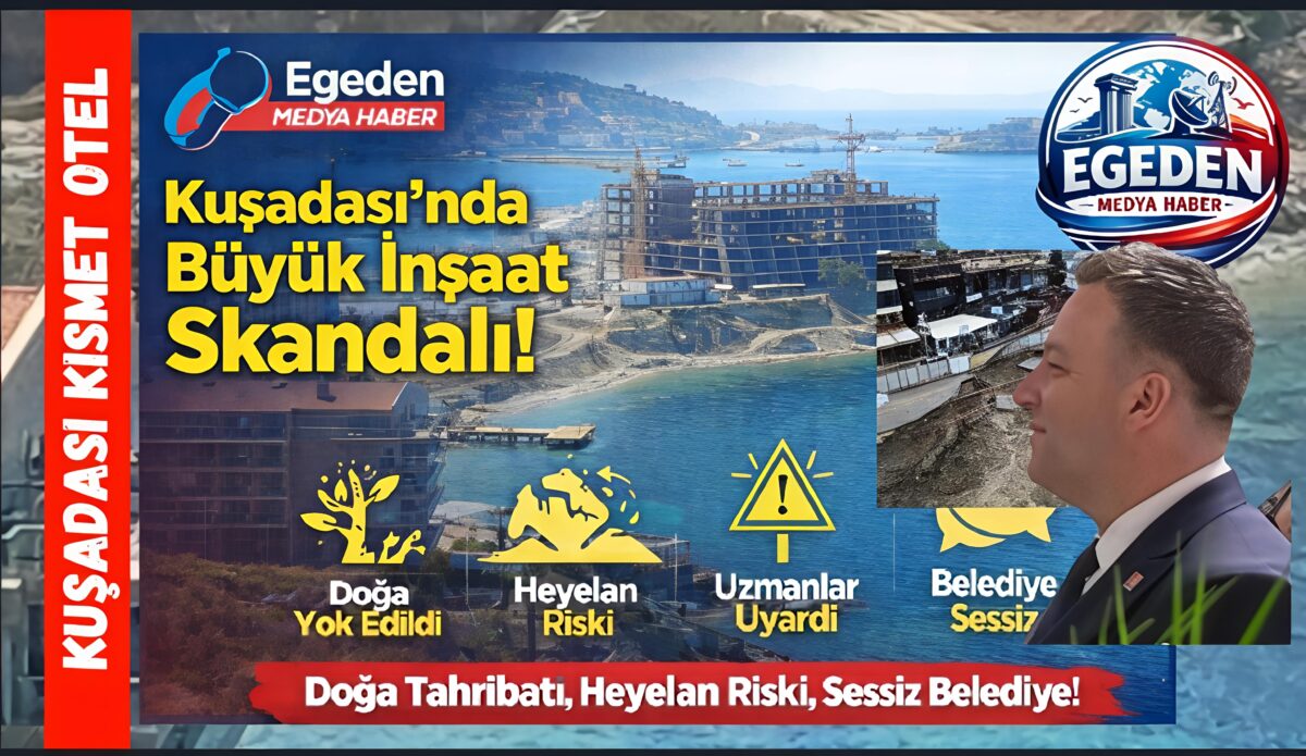 Kuşadası’nda “40 Yıllık Proje” Tartışması: Tarih Yok Ediliyor, Sessizlik Büyüyor!