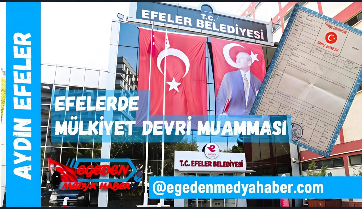 Aydın’da Efeler Belediyesi mülkiyetindeki tarihi binanın tapusu vakfa devredildi