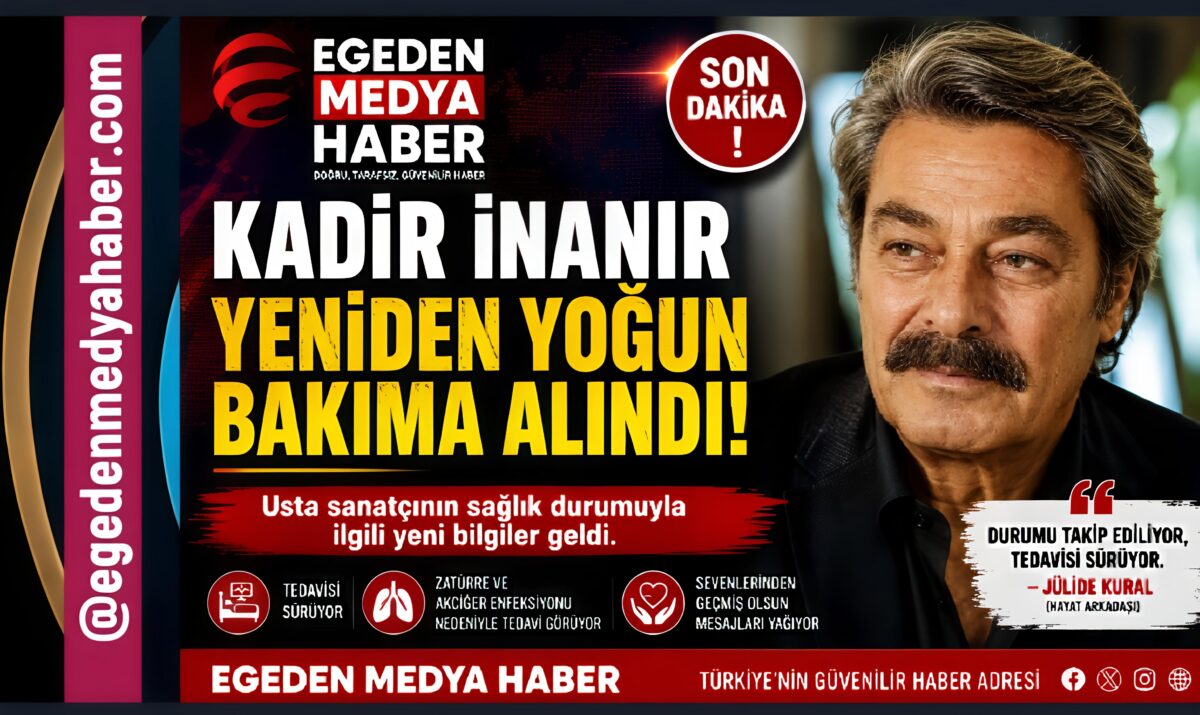 Kadir İnanır Yeniden Yoğun Bakıma Alındı