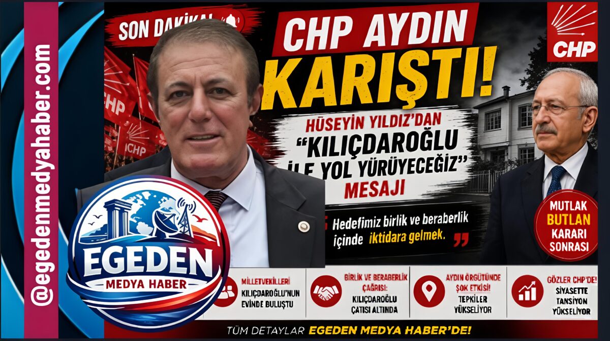 CHP AYDIN’DA DEPREM ETKİSİ!