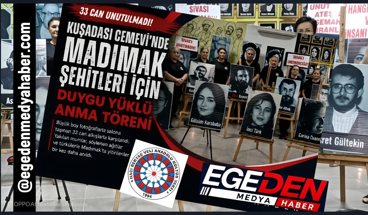 KUŞADASI’NDA MADIMAK’IN KÜLLERİNDEN YÜKSELEN ÇIĞLIK