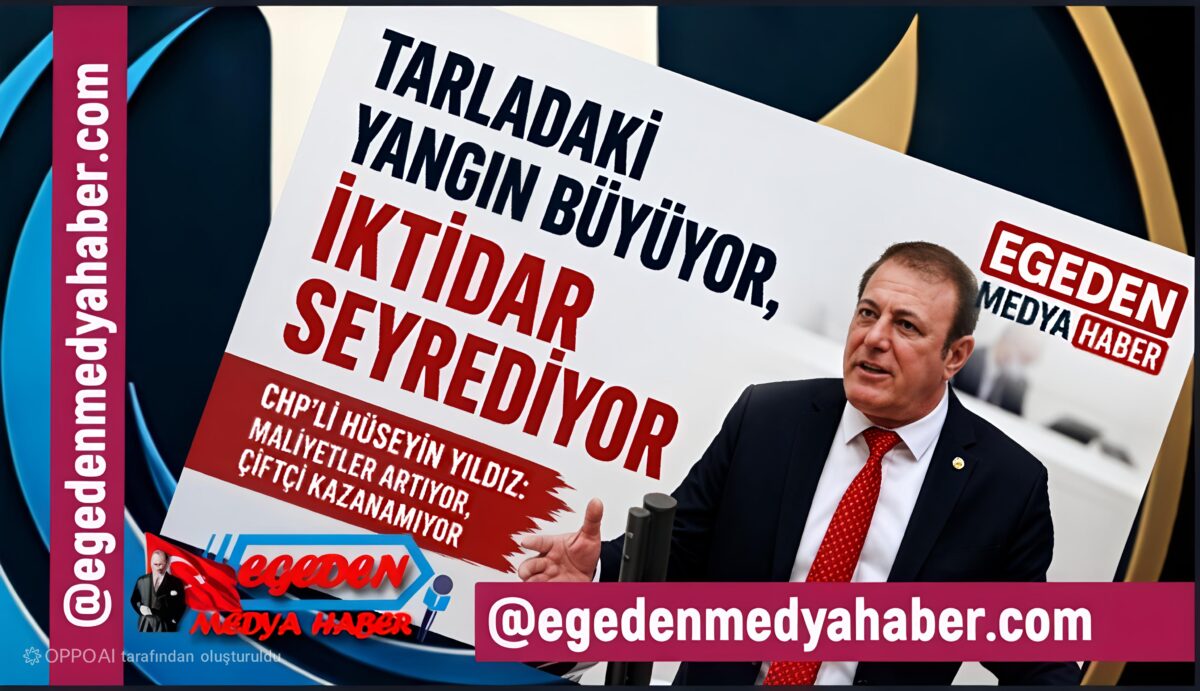 TARLADAKİ YANGIN BÜYÜYOR, ÇİFTÇİ ÜRETMEKTE ZORLANIYOR