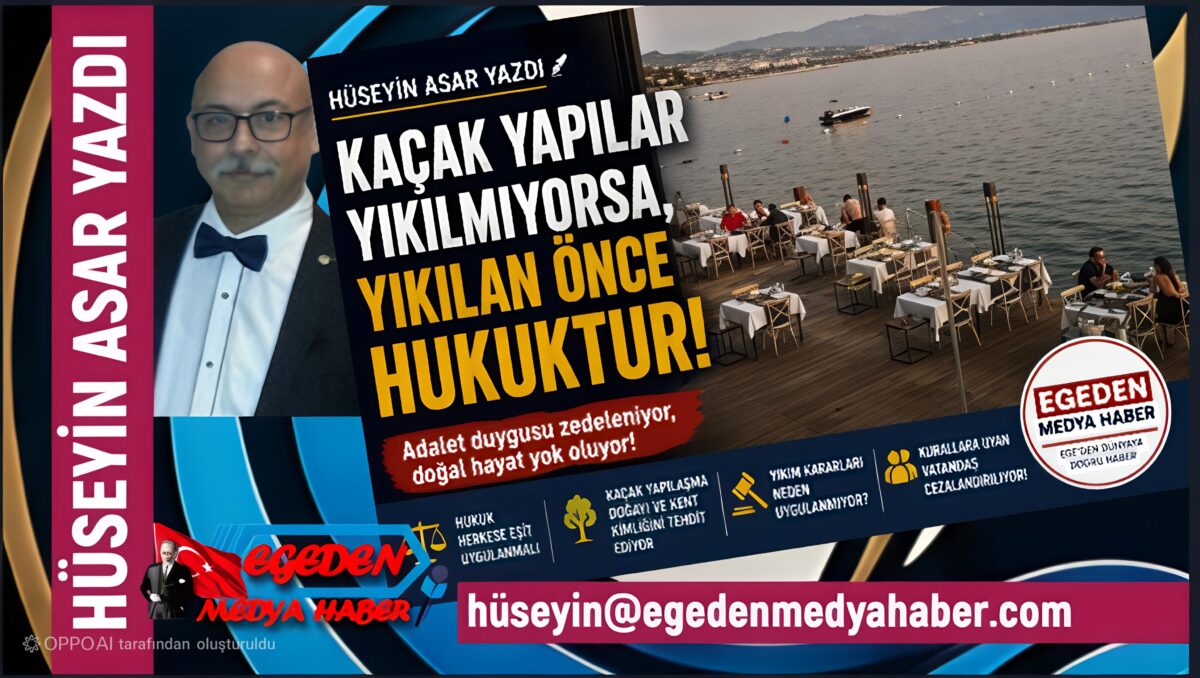 Kaçak Yapılar Yıkılmıyorsa, Yıkılan Önce Hukuktur