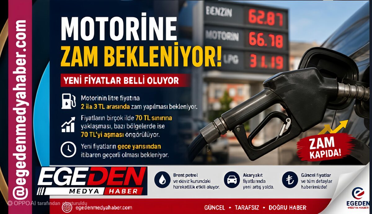 Motorine 2-3 TL zam bekleniyor! Fiyatlar 70 TL sınırına dayanacak