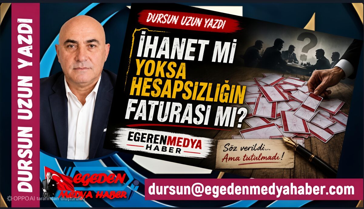 DURSUN UZUN YAZDI: ÖNSEÇİMİN CENAZESİNE HOŞ GELDİNİZ!