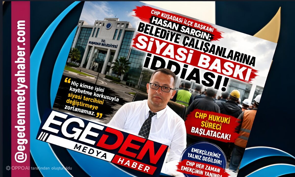 KUŞADASI BELEDİYE ÇALIŞANLARINA BASKI İDDİASI!