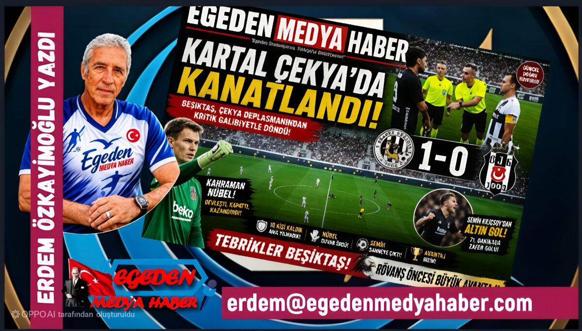 BEŞİKTAŞ, ÇEKYA DEPLASMANINDAN GALİBİYETLE DÖNDÜ: 1-0