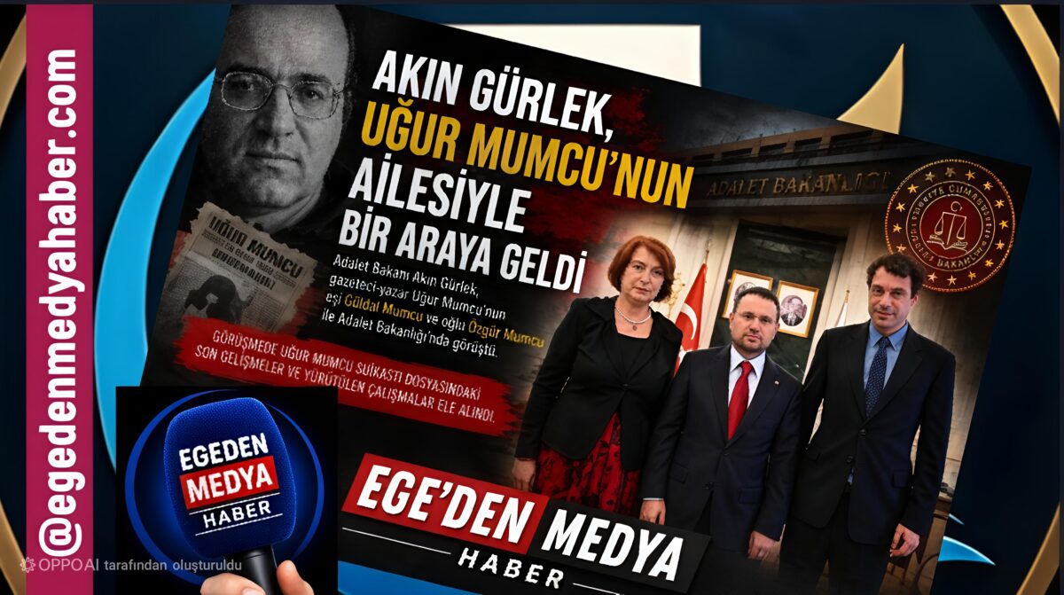 Akın Gürlek, Uğur Mumcu’nun ailesiyle bir araya geldi