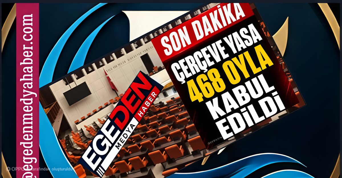 SÜREÇ YASASI TBMM’DE 468 OYLA KABUL EDİLDİ!