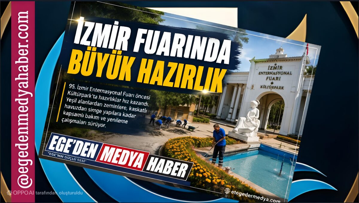 İZMİR FUARINA BÜYÜK HAZIRLIK!