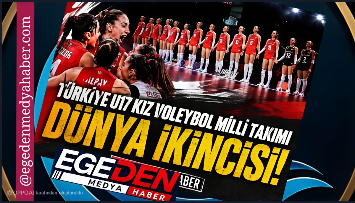 Türkiye U17 Kız Voleybol Milli Takımı Dünya İkincisi