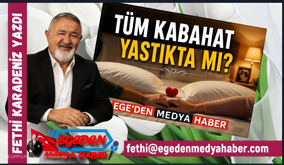 FETHİ KARADENİZ YAZDI: TÜM KABAHAT YASTIKTA MI?