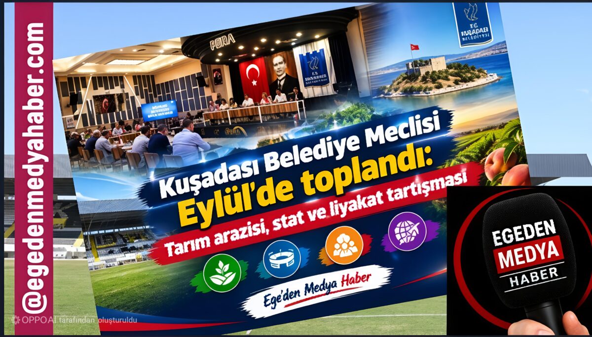 Kuşadası Belediye Meclisi Eylül Ayı toplantısı