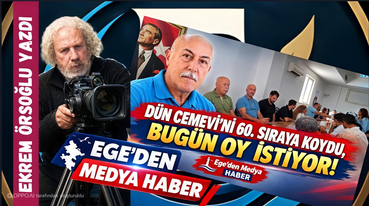 DÜN CEMEVİ’Nİ 60. SIRAYA KOYDU, BUGÜN OY İSTİYOR!