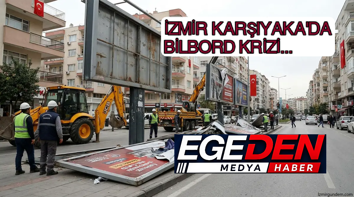 İzmir’de Büyükşehir-Karşıyaka hattında billboard gerilimi büyüyor