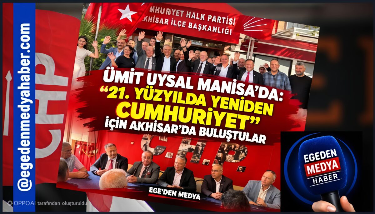Ümit Uysal Manisa’da