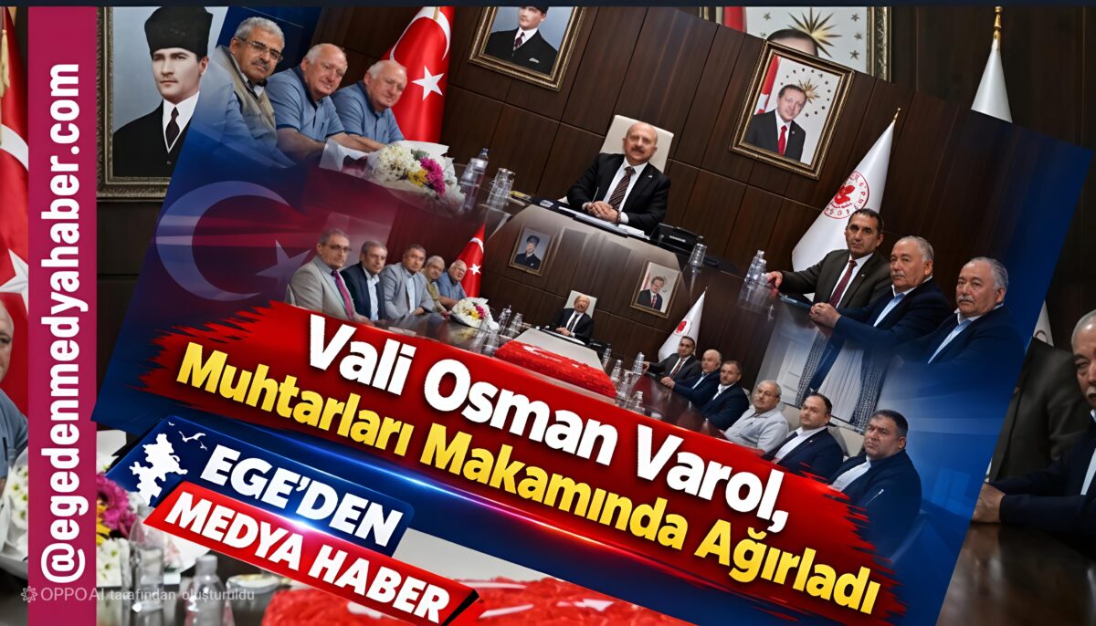 Vali Osman Varol, Muhtarları Makamında Ağırladı