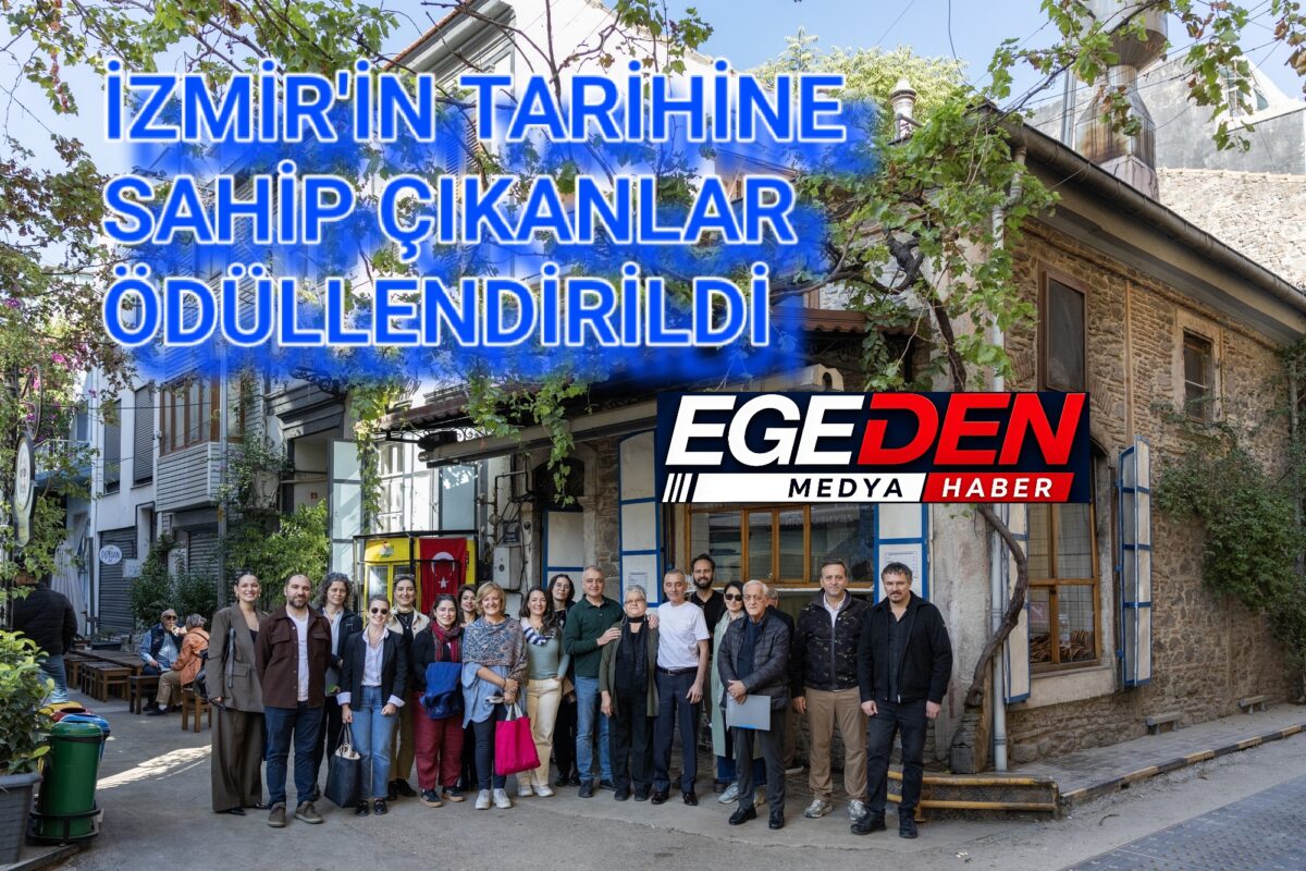 İzmir’in tarihine sahip çıkanlar ödüllendirildi