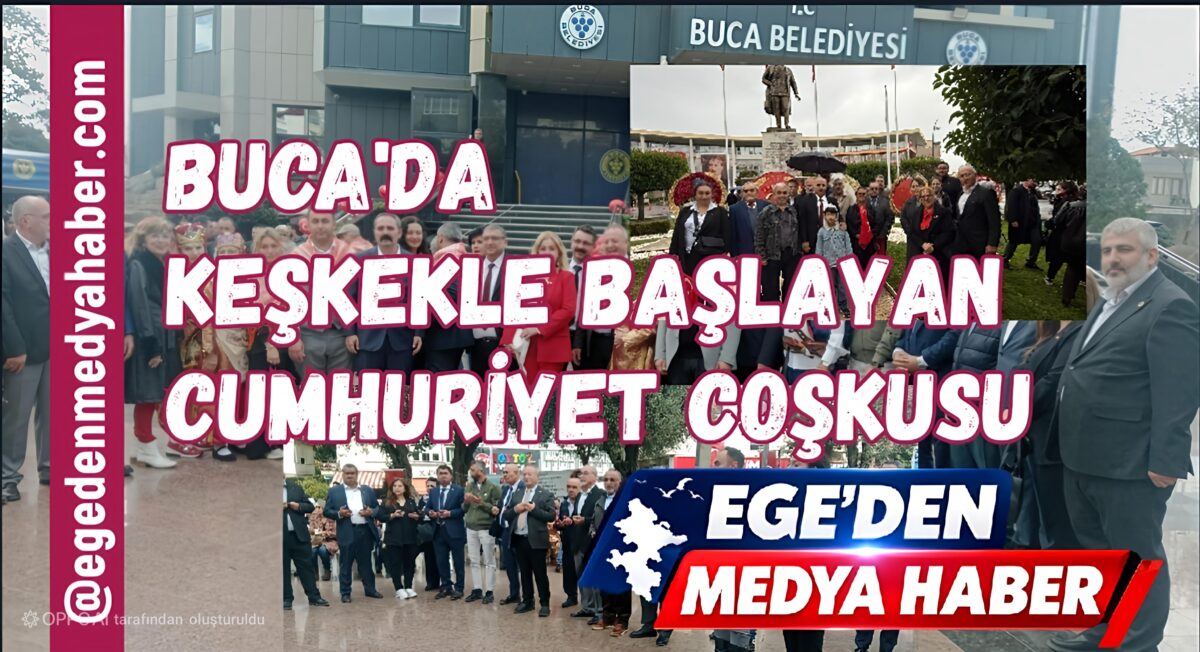 BUCA’DA CUMHURİYET COŞKUSU KEŞKEK KAZANINDA BULUŞTU!
